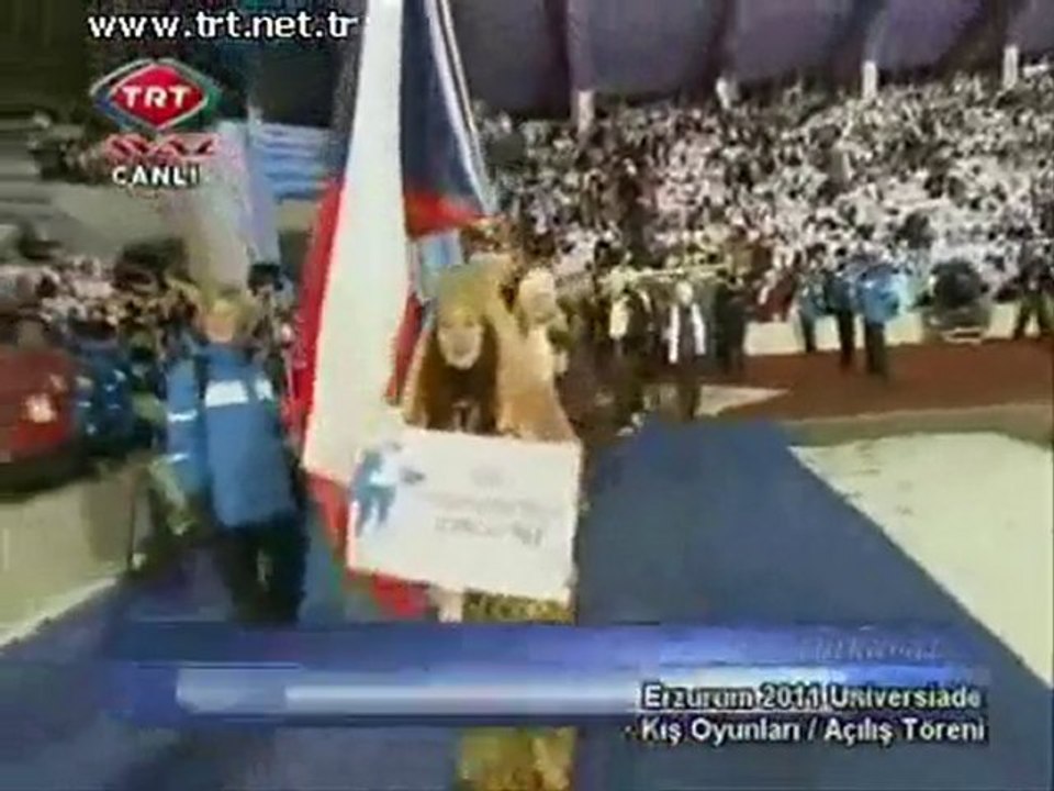 1 ERZURUM 2011 ÜLKELER Üniversite kış oyunları açılış töreni