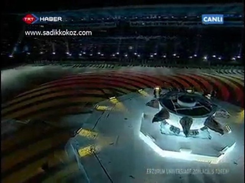 Anadolu Ateşi Baş Bar Gösterisi Universiade 2011 Açılışı