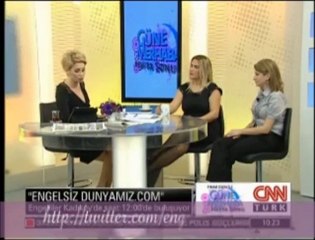 Engelsiz Dünyamız  CNN TÜRK Pınar Esen ile Güne Merhaba