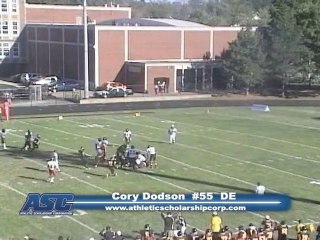 Cory Dodson #55 TE/DE Cleveland Heights High OH
