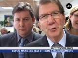 Cantonales: Teissier présente ses candidats (Marseille)