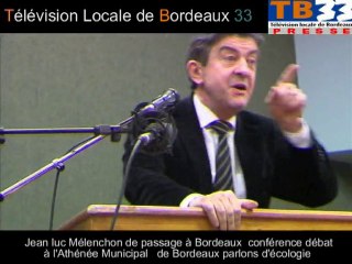 Jean luc Mélenchon à Bordeaux