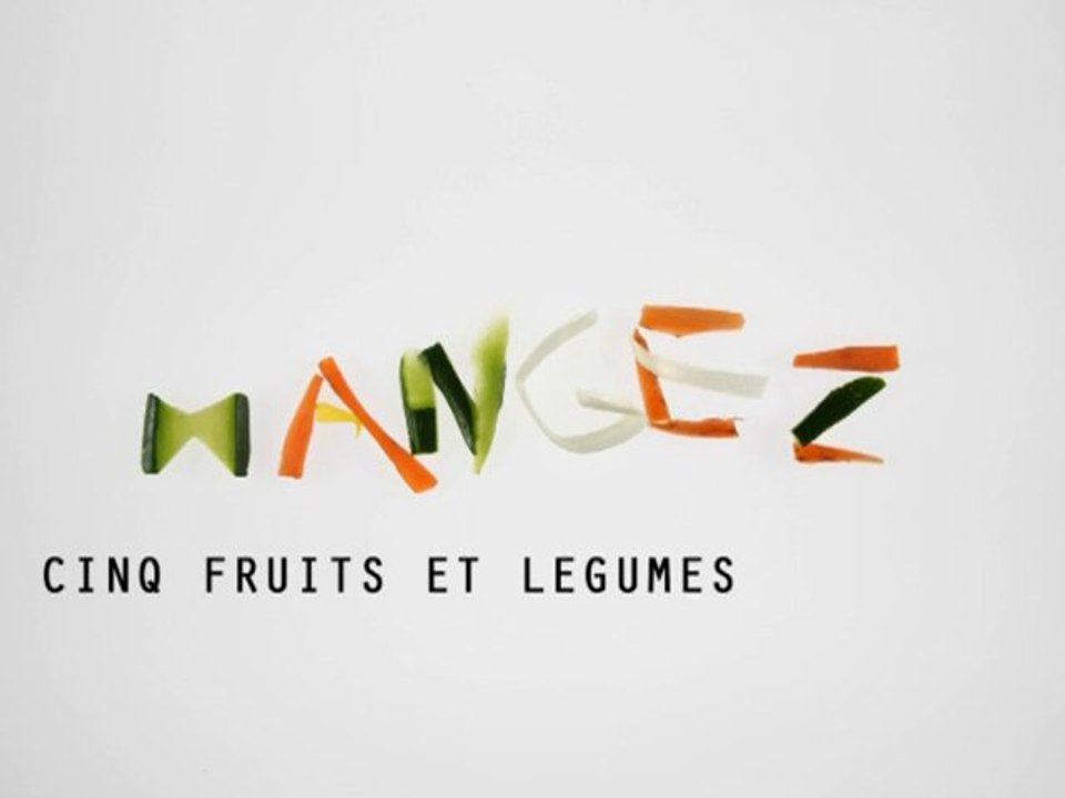 Mangez 5 fruits et légumes par jour !