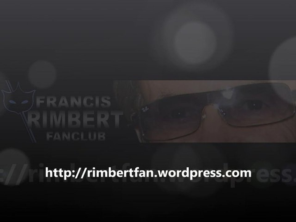 Teaser Evénement Fan Club Francis Rimbert