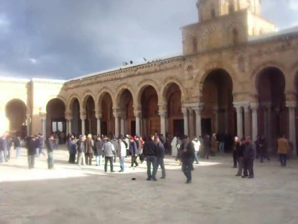 La mosquée Zeitouna, Tunis.