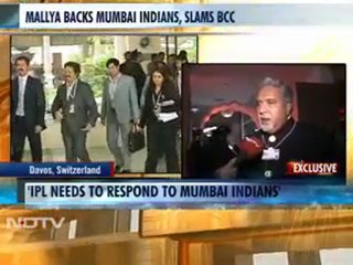 IPL4 auction: Vijay Mallya backs Mumbai Indians, slams BCCI