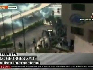Pese a represión, egipcios se movilizan contra Mubarak