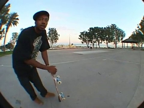 Skateboard Tip Trick - intro 540 cab flip