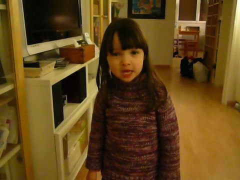 17-01-11- Zoéline chante la souris verte