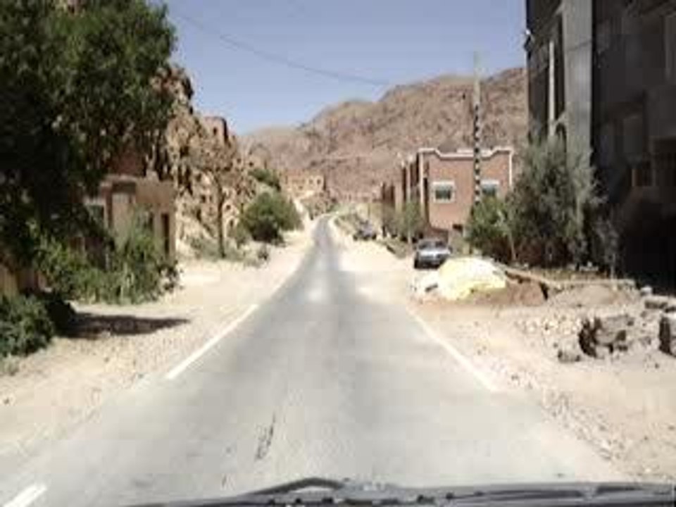 Route vers Merzouga