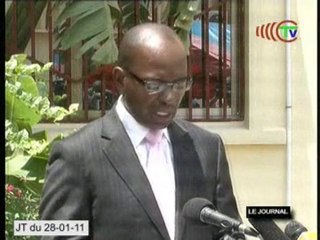 Echange de vœux au ministère de la communication