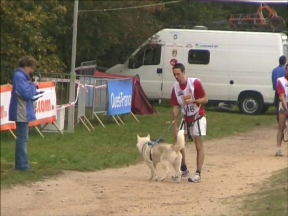 canicross avec Siska