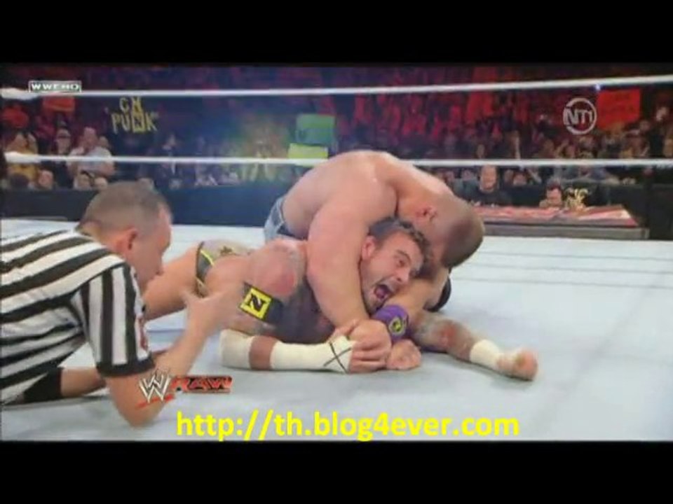 Main Event du Catch Attack Raw du 28/01/11