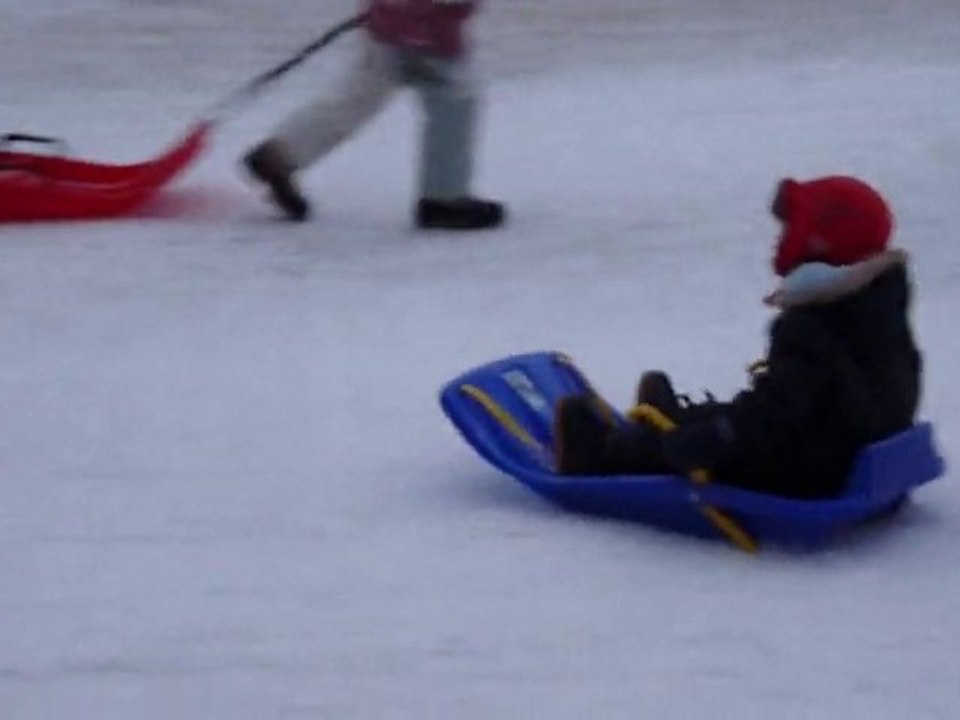 Louis le roi de la luge