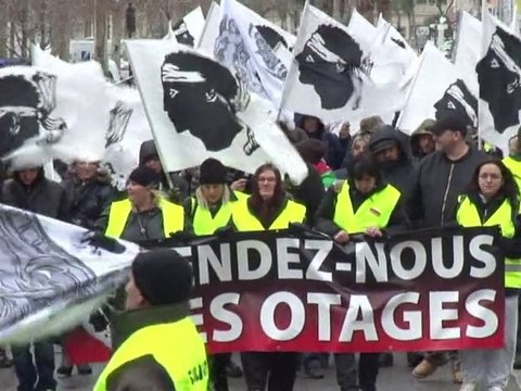 Toulon: manifestation de soutien aux prisonniers corses