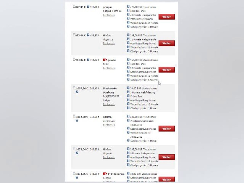 Gastarife vergleichen und Gasanbieter wechseln