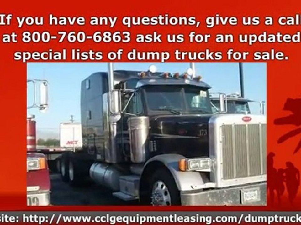 Used Dump Trucks For Sale, Financing Available