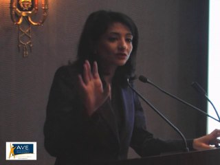 Jeannette Bougrab au colloque de l'AVE sur l'engagement