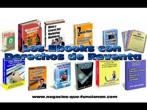 Los Ebooks con Derechos de Reventa