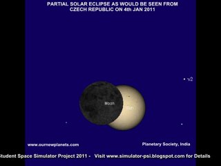 4th Jan 2011 Eclipse CZECH REPUBLIC 4.ledna 2011 Eclipse