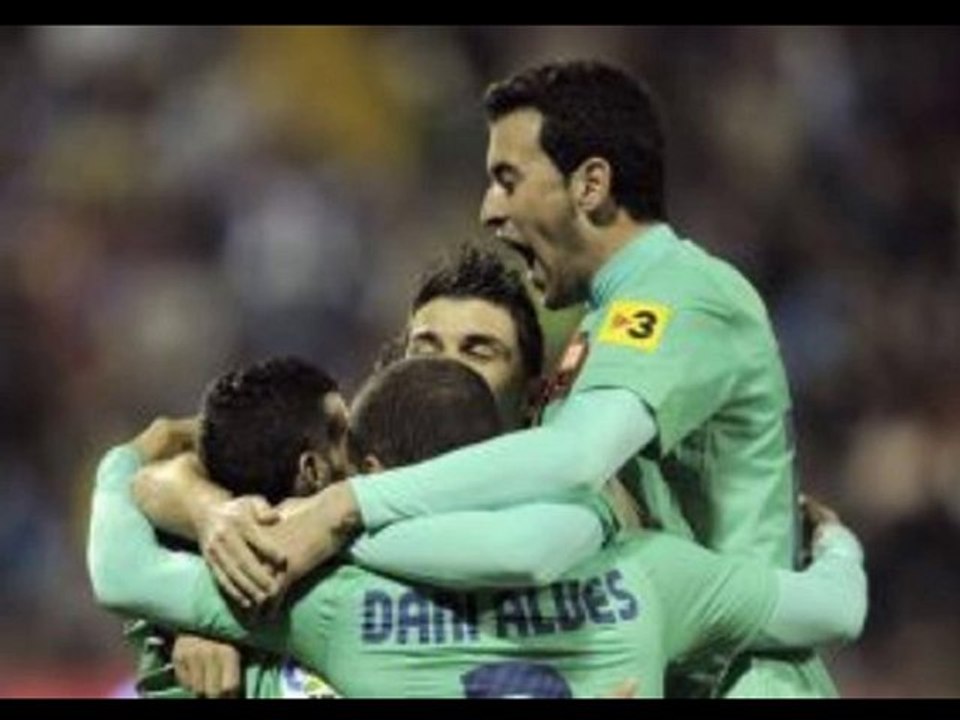 Hercules 0-3 Barcelona Pedro great-strike, Messi double