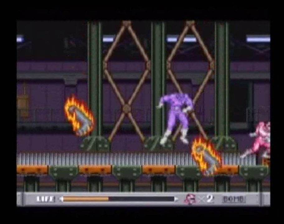 Dingoo Test - Mighty Morphin' Power Rangers Super Nintendo N