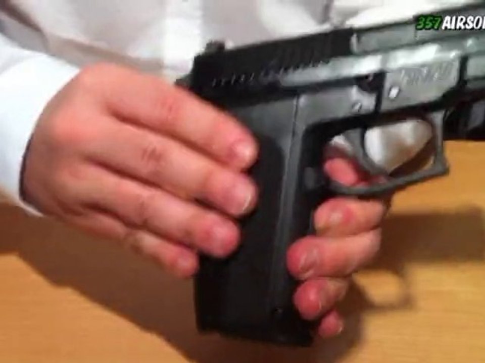 Sig Sauer KWA SP2022 Blow back Gaz Culasse métal