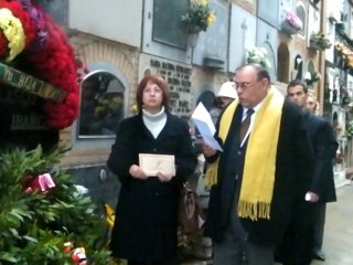 OFRENDA FLORAL Y POÉTICA A VICENTE BLASCO IBÁÑEZ 28-1-2011