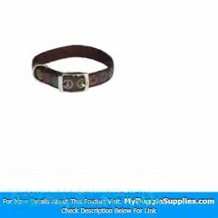 18 INCH - East Side Collection Peace Sign COLLAR   LEAD SE
