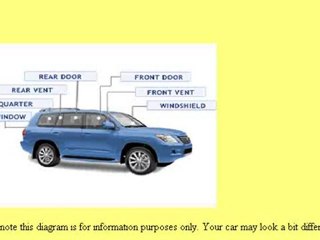 Secureway Auto Glass - Dodge Avenger Sedan Door Glass 2008-2