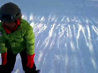 sunita ski janvier  2011 Rouge Gazon