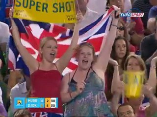 Murray-Djokovic: Bu kez ralliyi Murray kazandı