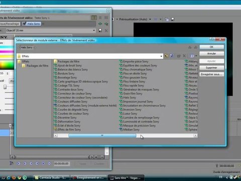 Tutoriel - Sony Vegas Pro 10