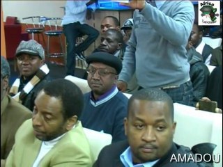 Accueil du vice-président de l´UFDG  Amadou Bah Oury.