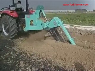 Kanal kazma makinası - www.ZiraiDanismanlik.com