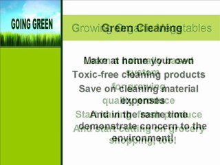 How To City  "Going Green"how to start A green lifestyle