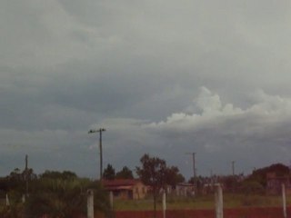 Nuvens em Araranguá 29/01/2011