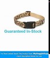 26 INCH - Cheetah - Animal Print Dog COLLAR   LEAD SET - M