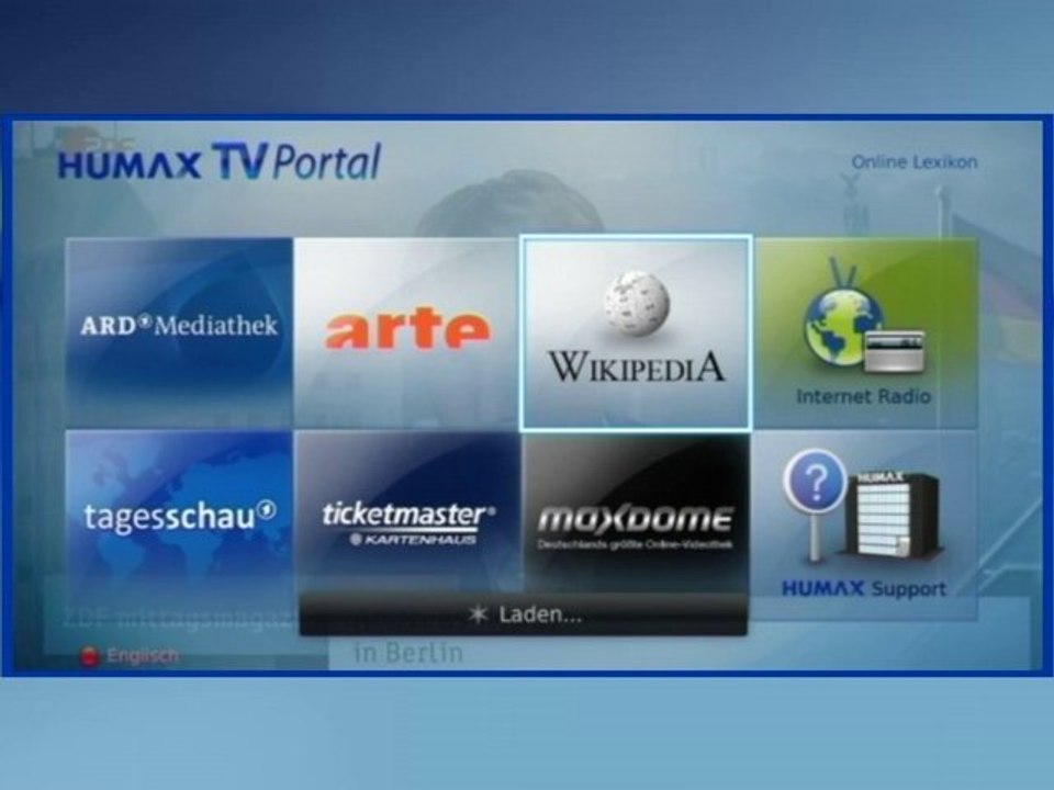 Humax: Humax TV Portal