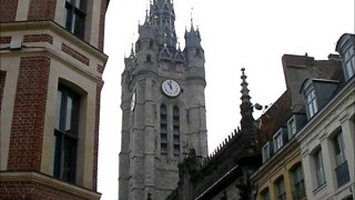 le carillon de Douai sonne 11h-Douai belfry carillon rings 1