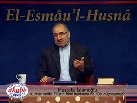 Mustafa İslamoğlu'nun KV Filistin Filimi Açıklaması