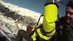 Vol biplace parapente hiver paragliding tandem flight winter