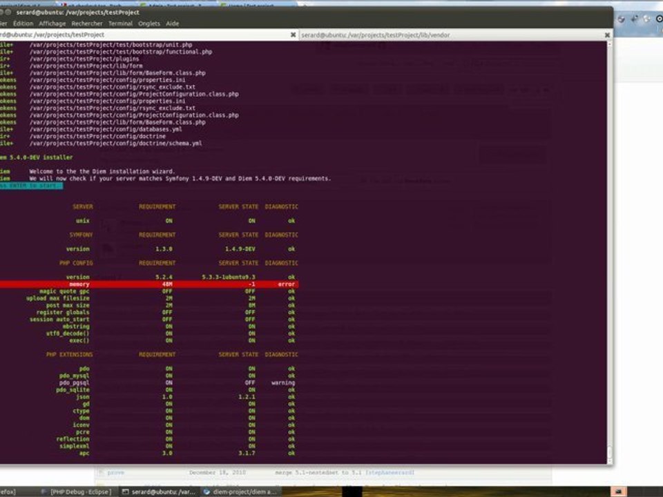 Installing & Configuring a new Diem Project