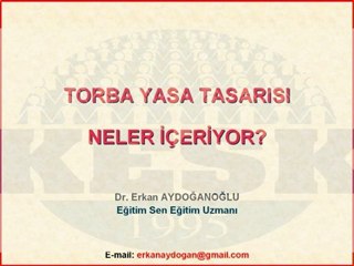 Torba Yasa Tasarısı Neler İçeriyor