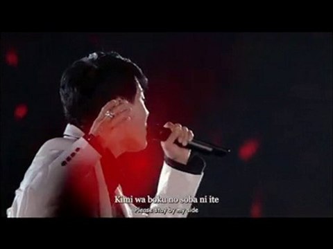 (English subbed and romanization) JYJ Kimi ga Ireba Live