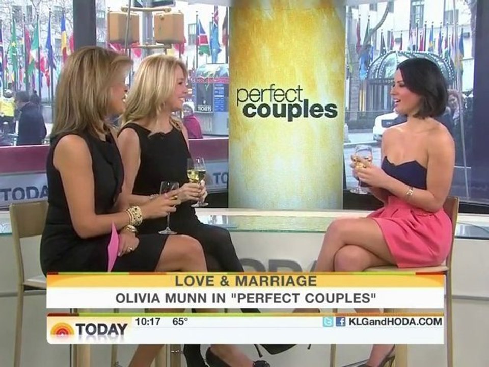 Olivia Munn January 20, 2011 Promoting New Show