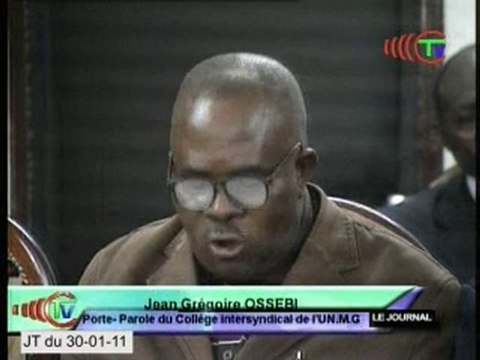 Réunion de l'intersyndicale l'Université Marien Ngouabi