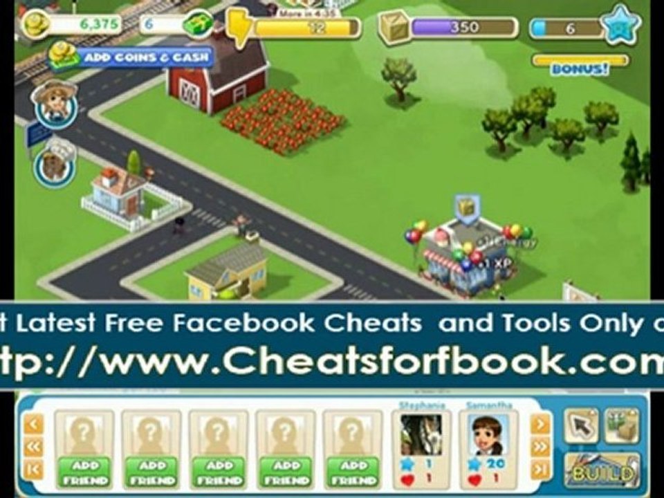 Download Zynga CityVille Coins+Cash+Goods+Energy Cheat FREE