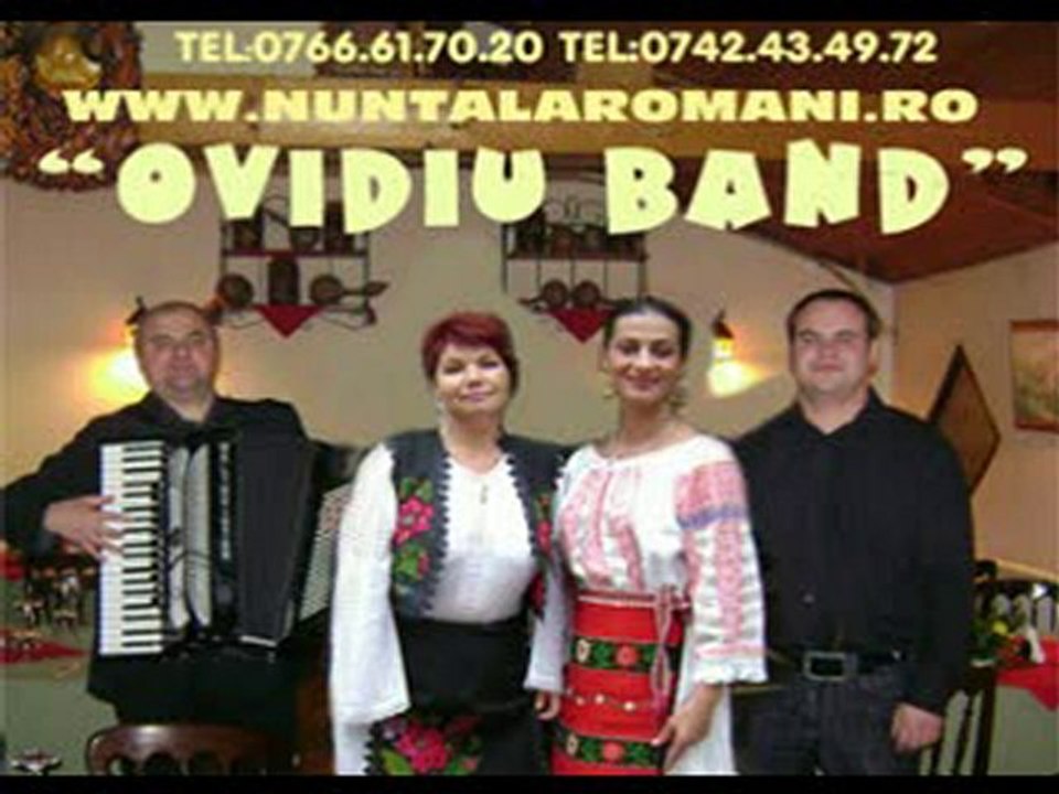 FANITA MODORAN si formatia OVIDIU BAND din Bucuresti - Nunta live