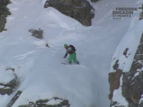 Mitch Toelderer - 2nd Snowboard in Engadin St. Moritz